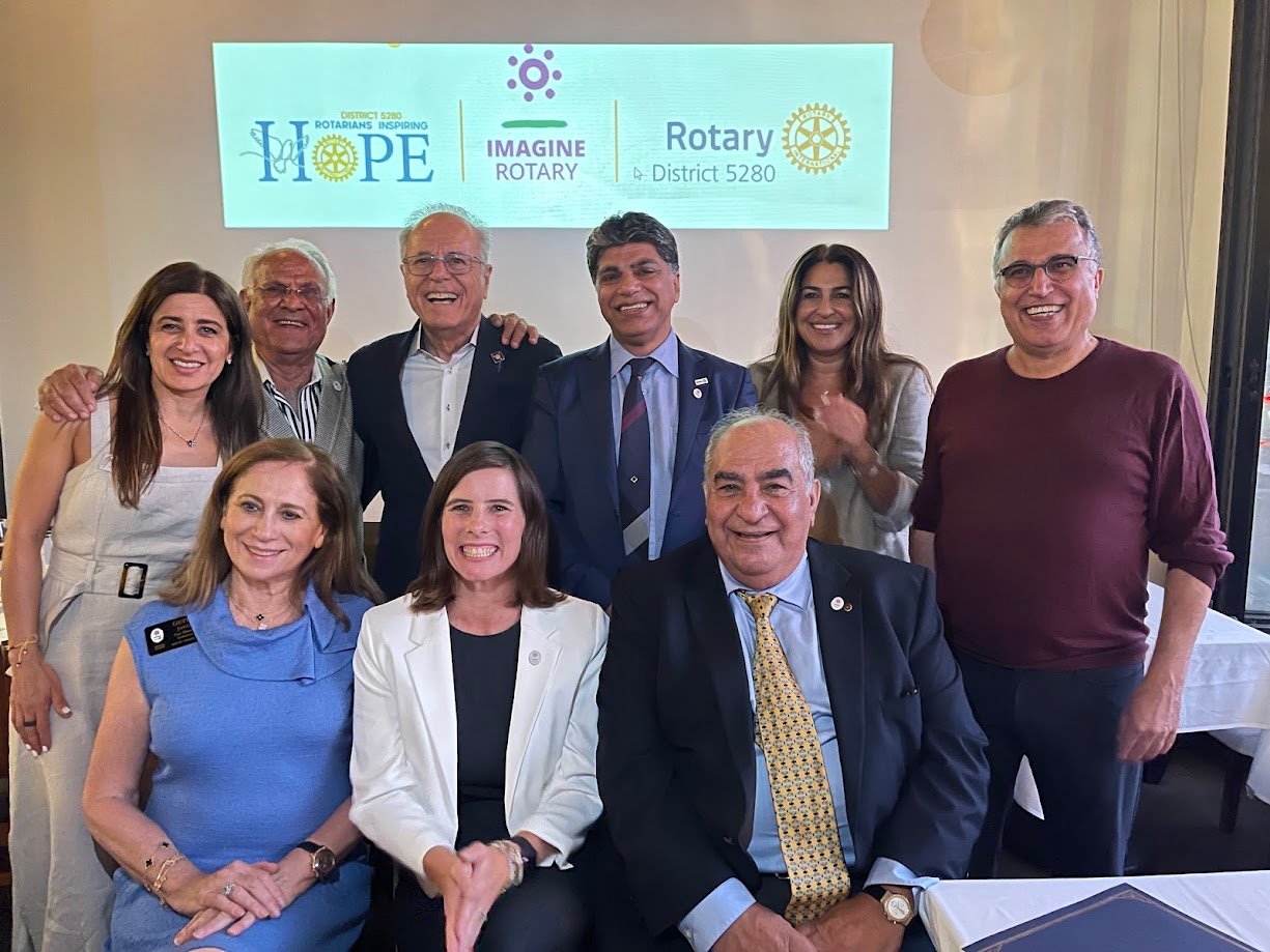 Members of the Rotary Club of Rancho Park