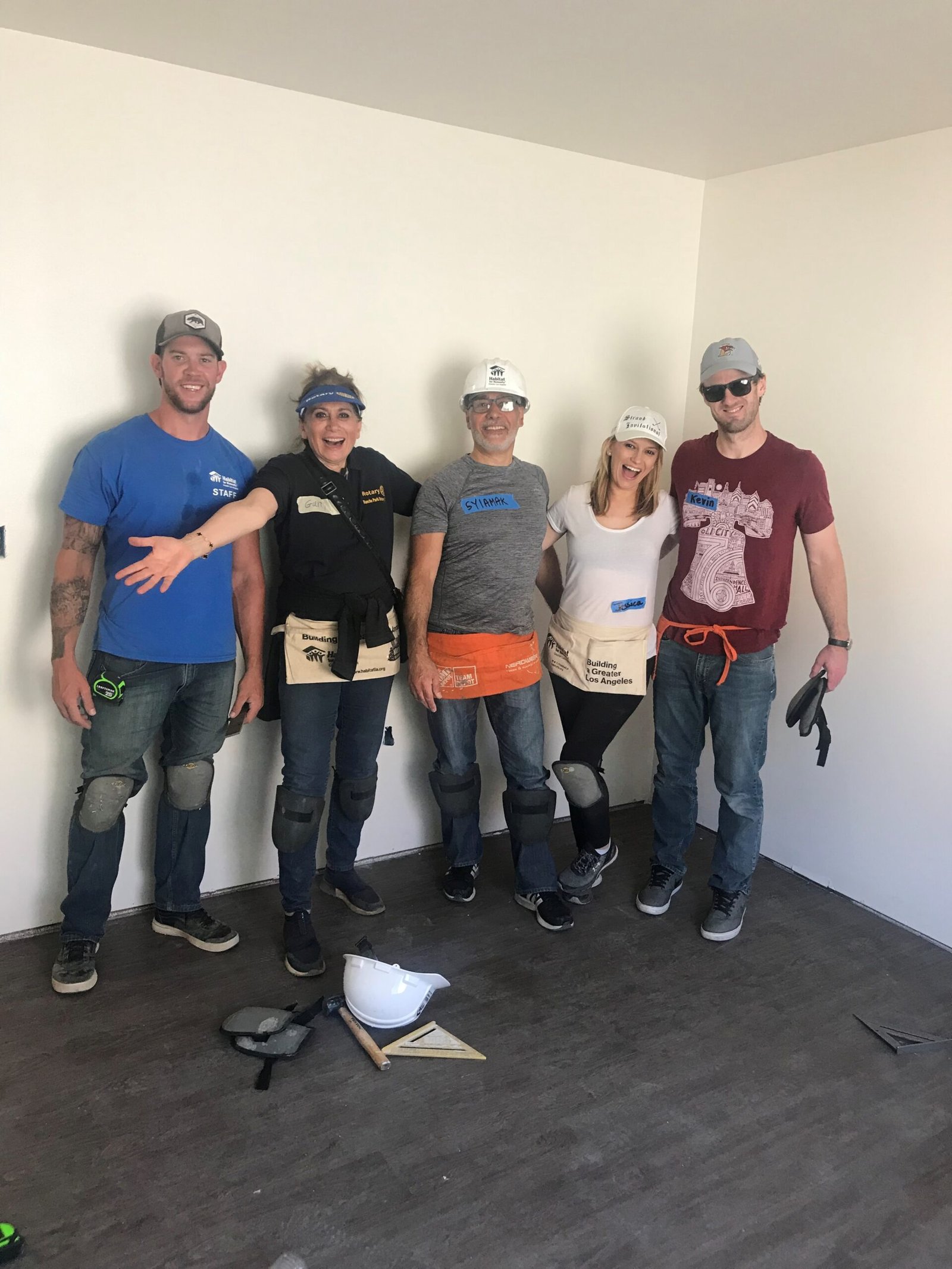 Habitat for Humanity 2024 - framing walls